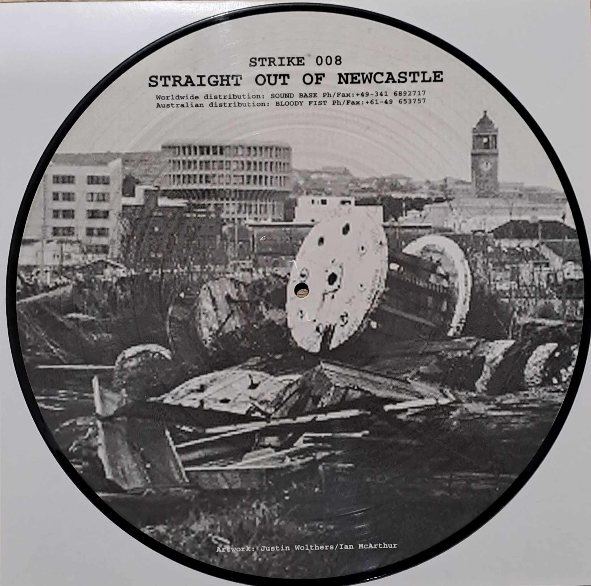 Strike 08 (Picture) - vinyle hardcore
